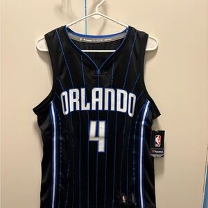 Orlando Magic Basketball Jersey Black and Blue Jalen Suggs NWT size S